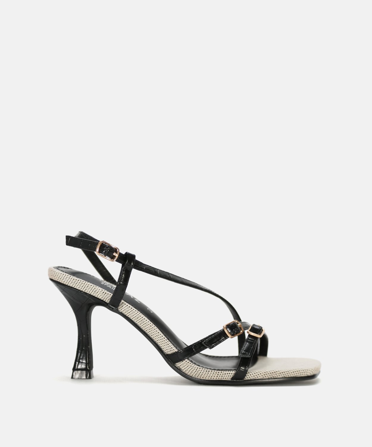 Sandalia tac&oacute;n combinada  image number null